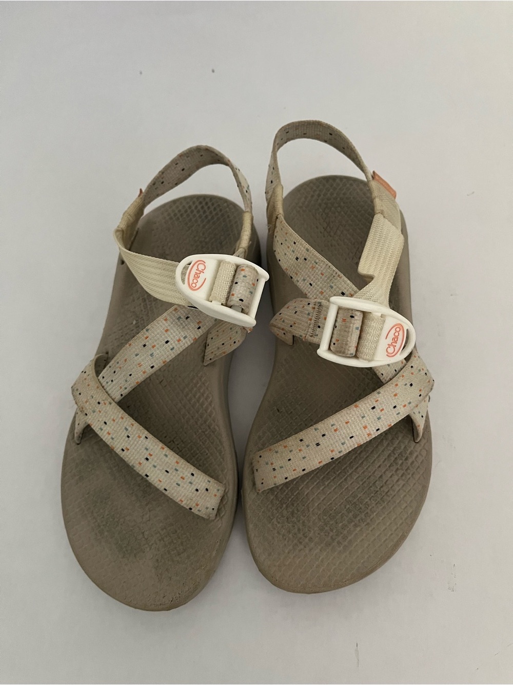 Chaco Beige Speckled Z/Cloud Sandals